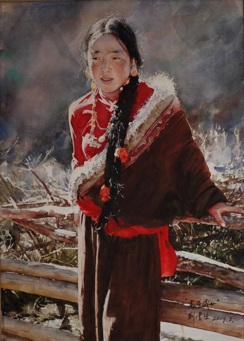 Liu-Yunsheng-Watercolor-painting-thegall