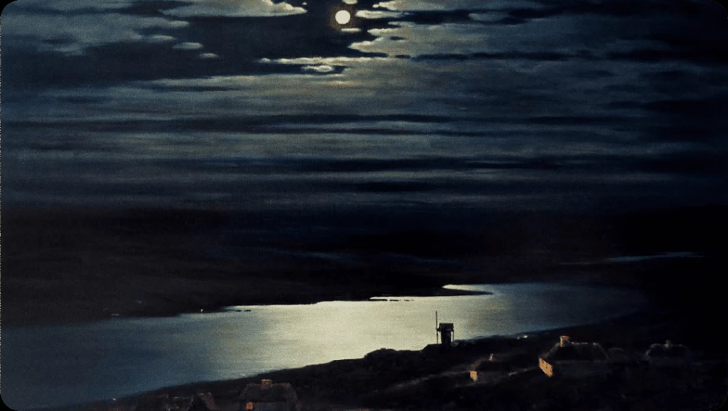 В чем секрет картины «Лунная ночь на Днепре» А.И. Куинджи? Как светилась картина, поражая современников?