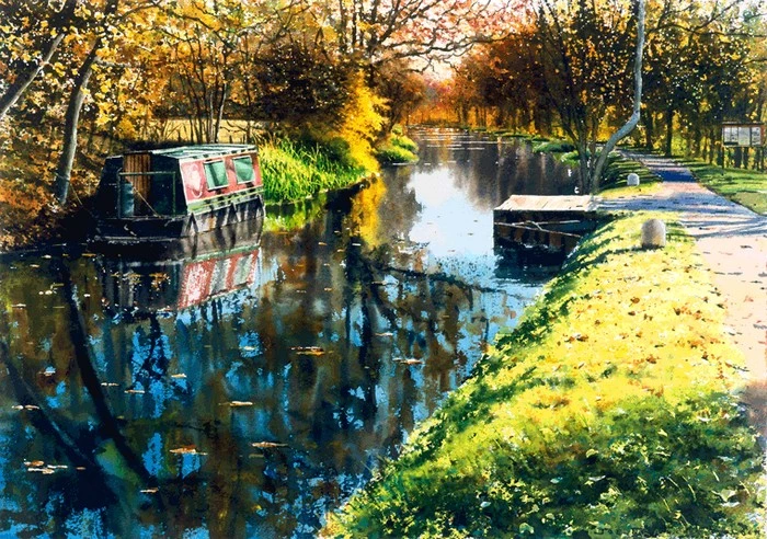 Живая акварель. Картины Джо Фрэнсиса Даудена